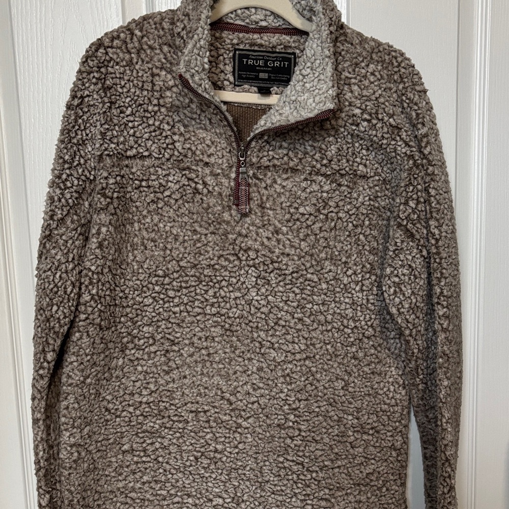 True Grit Unisex Sherpa 1/4 Zip